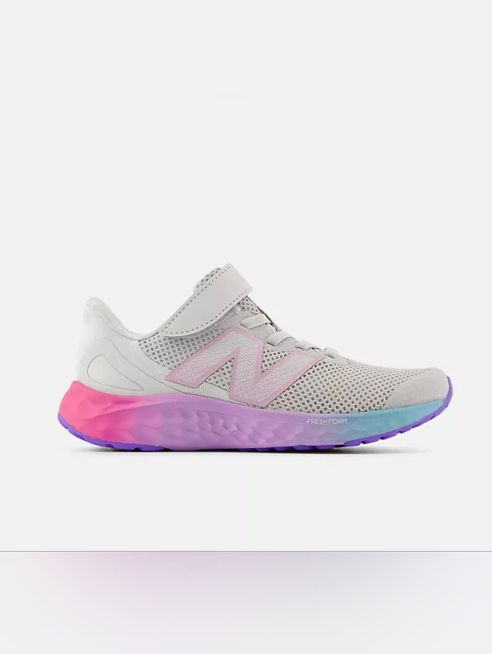 New Balance Fresh Foam Arishi v4 Bungee Lace with Top Strap Size 2 NWT